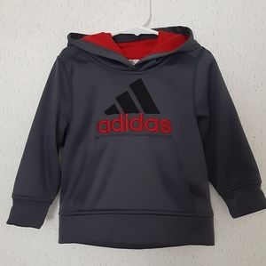 Adidas toddler hoodie sweatshirt